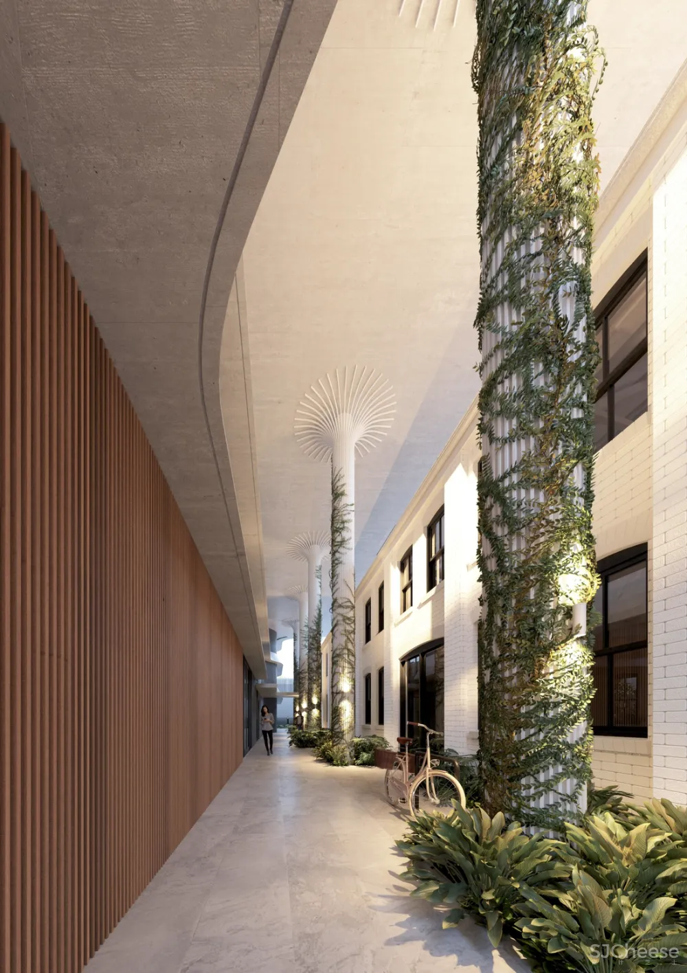 8组住宅效果图,原来大户型更适合极简风!