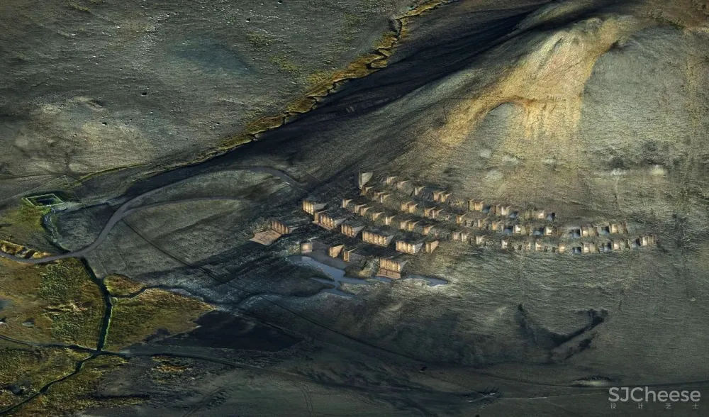 800年火山口的心灵治愈系酒店,全世界都来泡绝美蓝色温泉!