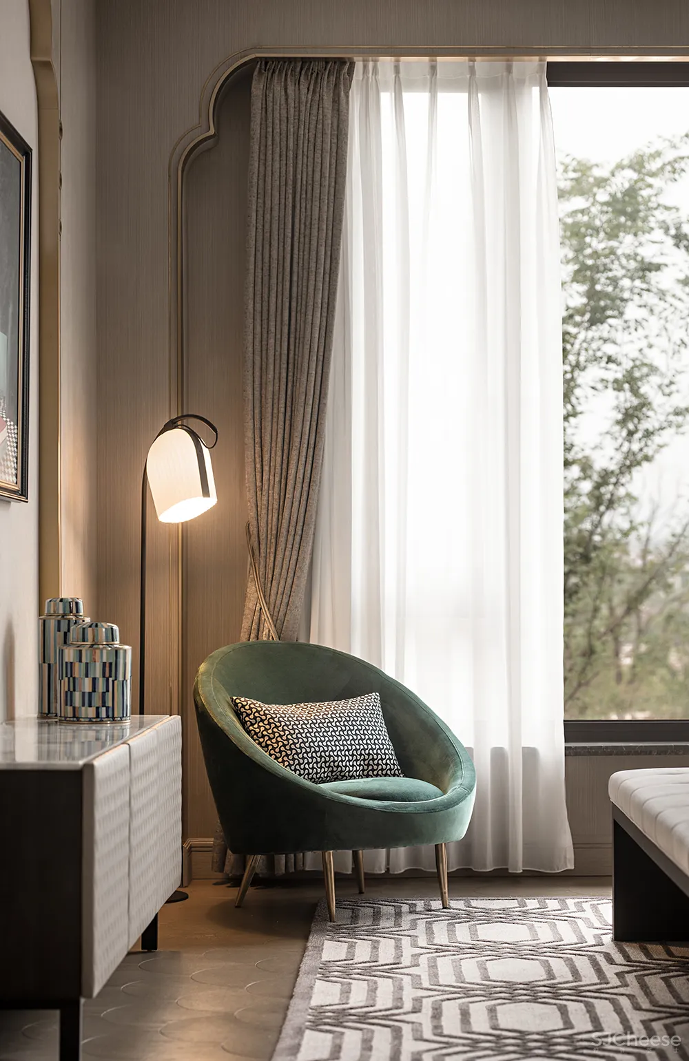 504㎡时尚民国范儿,摩登与传统的邂逅,美极了!