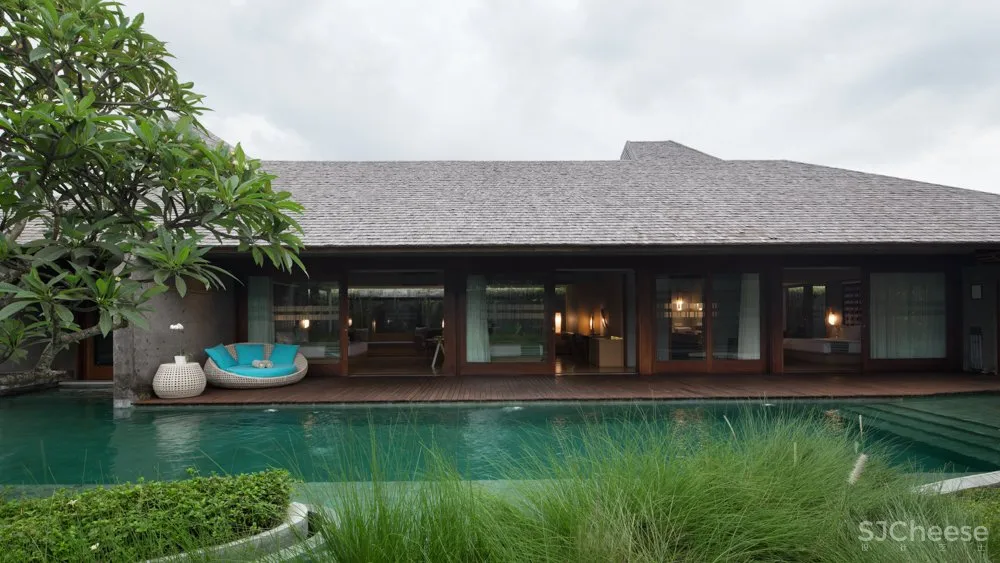 传统材料与现代元素的融合-印尼Santai隐世度假别墅！