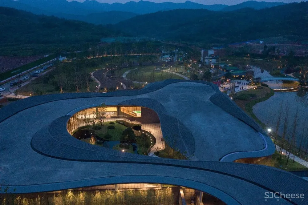 成都花间堂一期全景及天府万科城展示中心 |庄子玉工作室