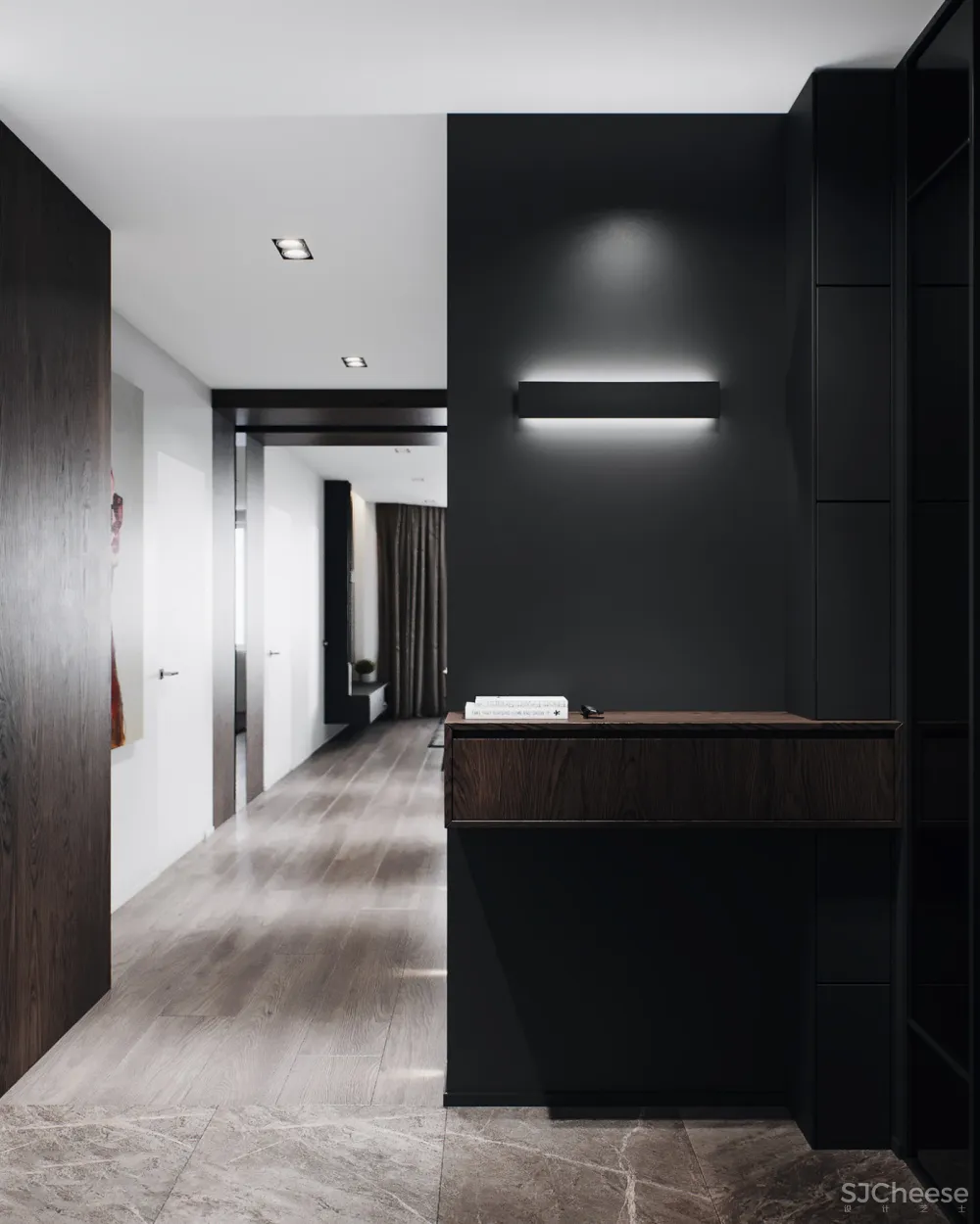 110㎡ 两室一厅,灯光这样设计更优雅!