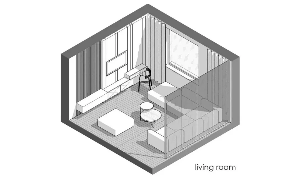 72㎡的小家，这样的简约设计很赞！