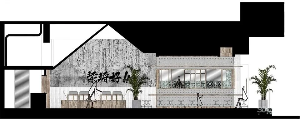 在旧时的市井中享受烟火气 浆将好 南京此外设计有限公司