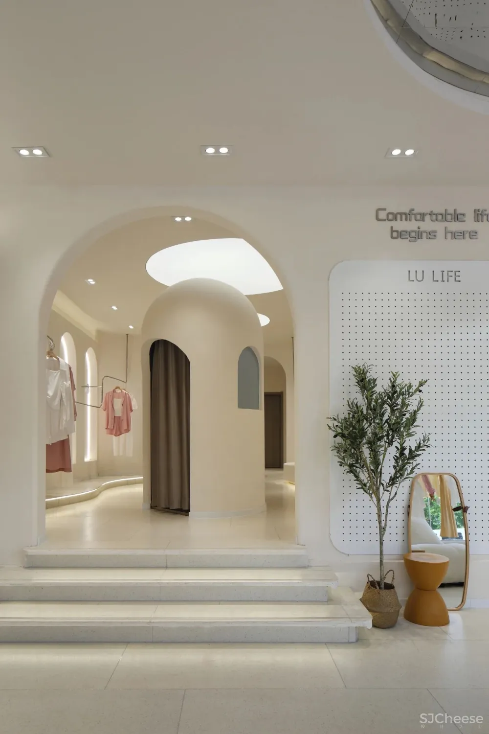 300㎡暖白调空间,简约治愈,尽显温柔!