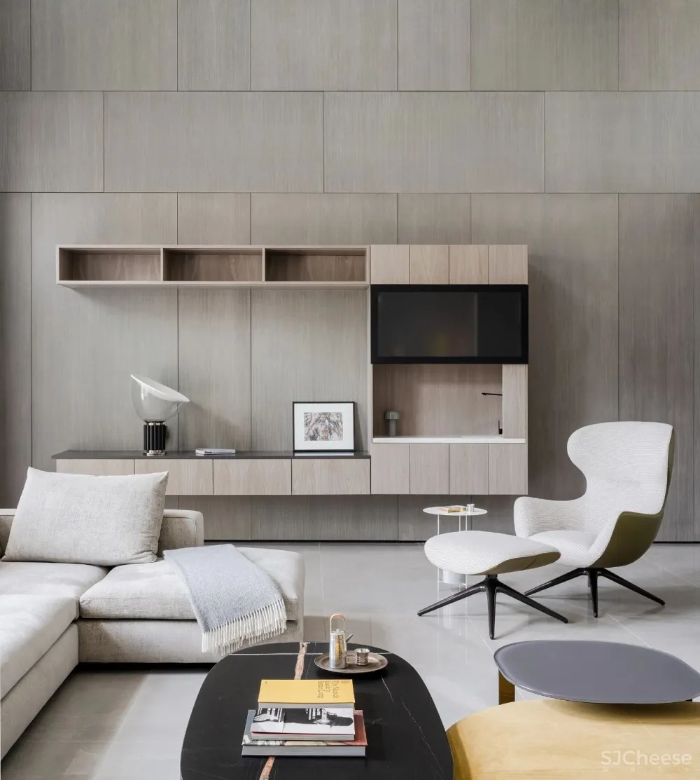 1000㎡克制灰别墅,安静、美好,超治愈 池陈平