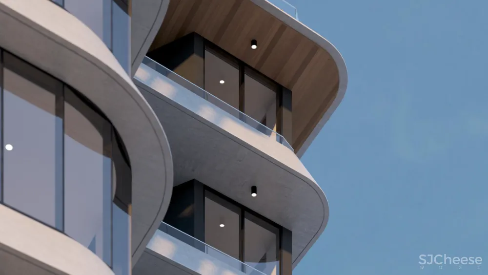 8组住宅效果图,原来大户型更适合极简风!