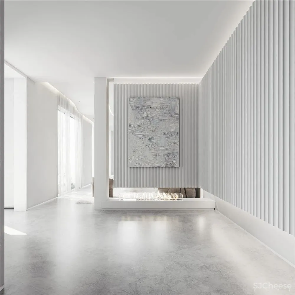 盛莉娜-苏昊臣·星作 900㎡白色极简雅宅·光影 时光