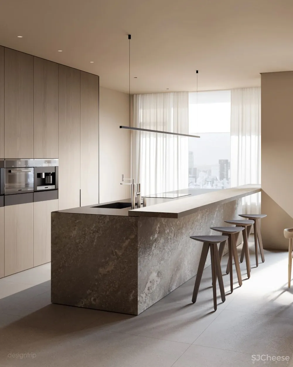 204㎡ 复式私宅,简约大气