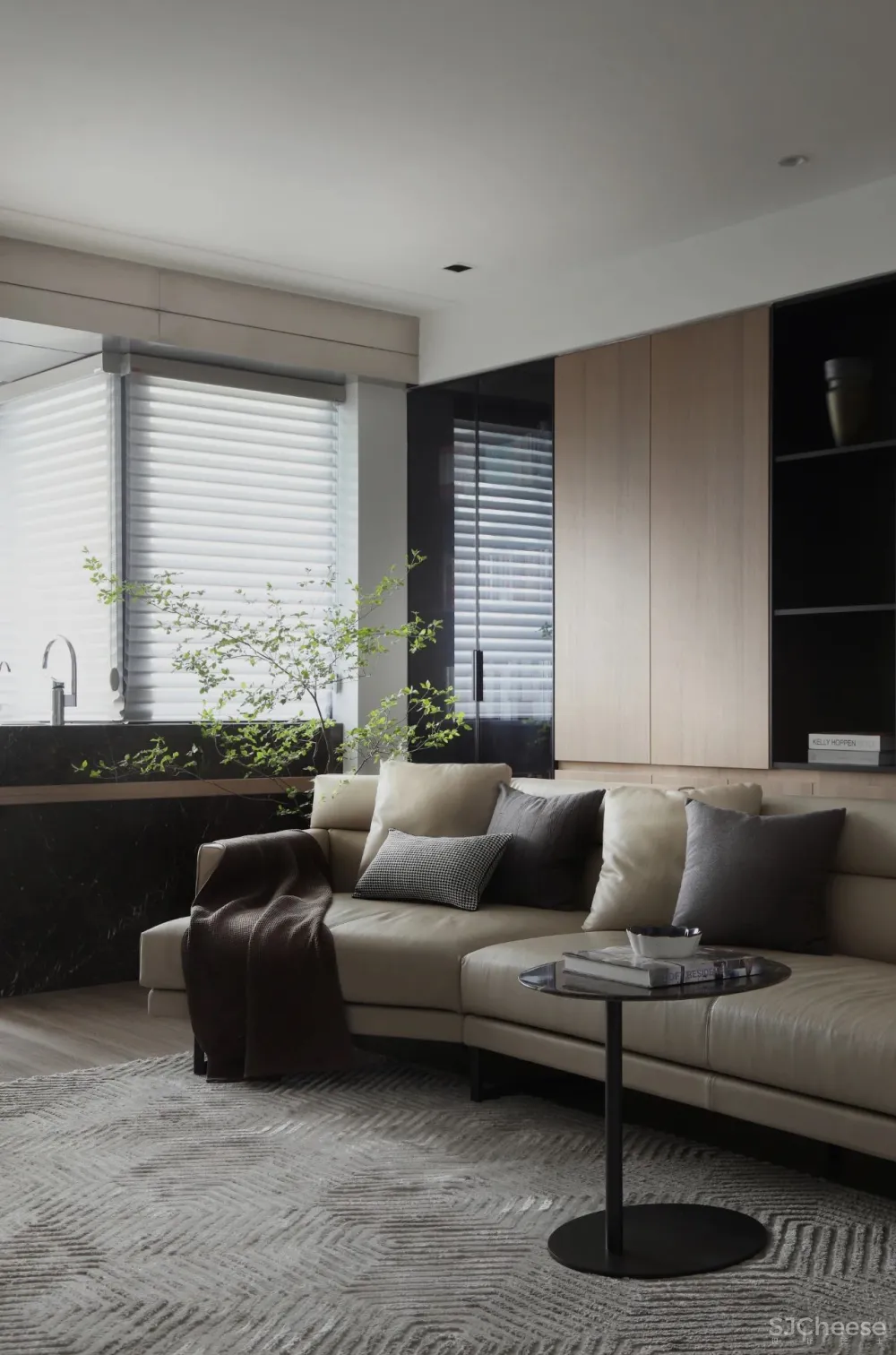 200㎡简约风私宅,自在生活的诗和远方!