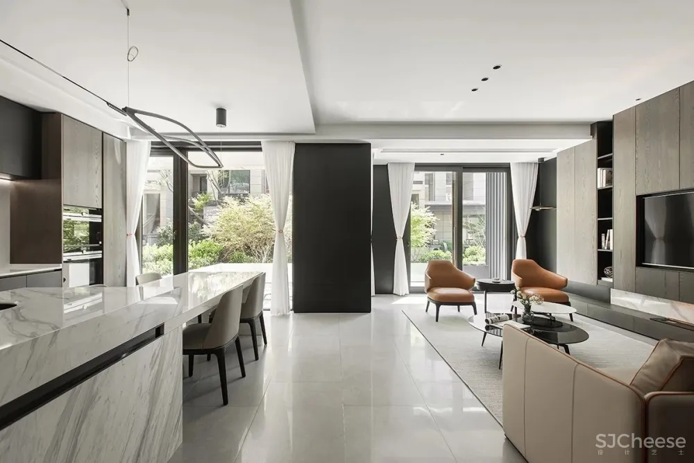 铭人空间设计丨中梁首府锦园280㎡