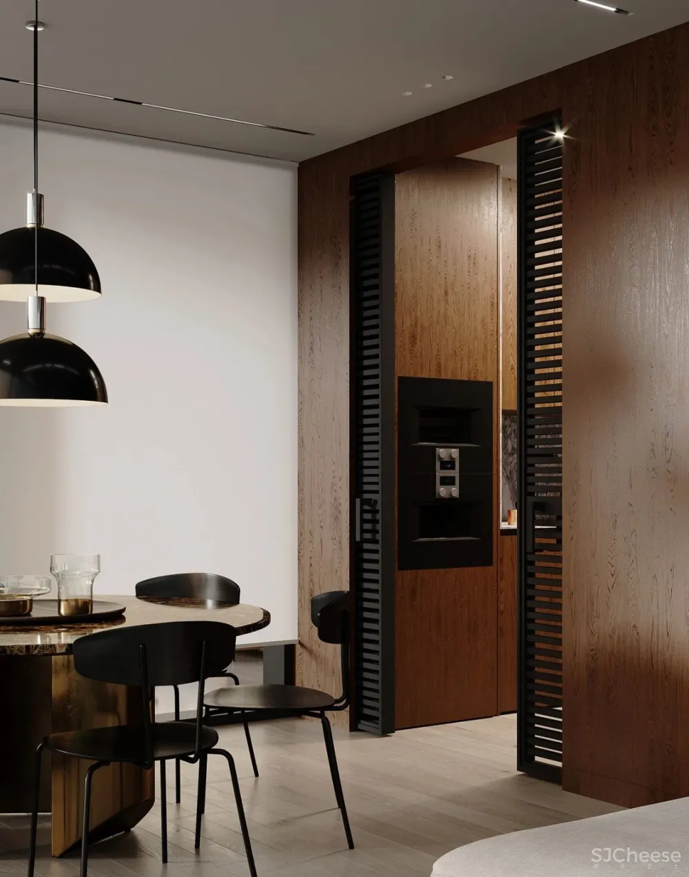 305㎡顶层复式,都市轻奢范!