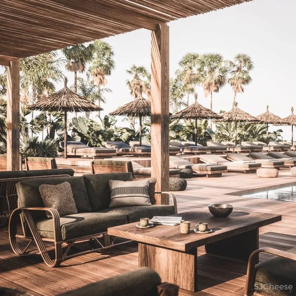 埃及新出的侘寂系酒店,心灵治愈的度假范本