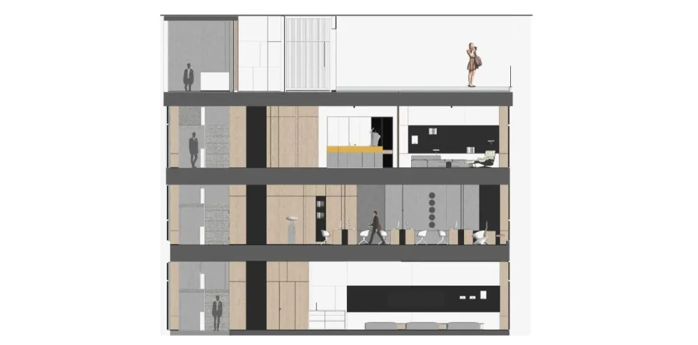 衍筑设计:构建现代别墅办公新概念