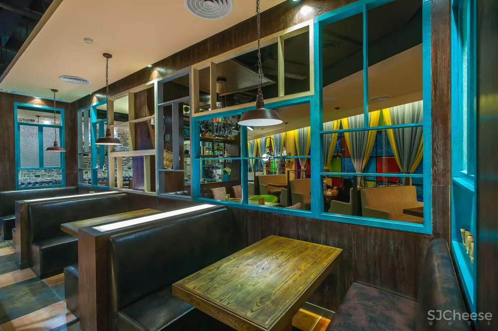 牛排餐厅设计【原石牛扒】约上朋友聚一聚,在这高颜值艺术餐厅