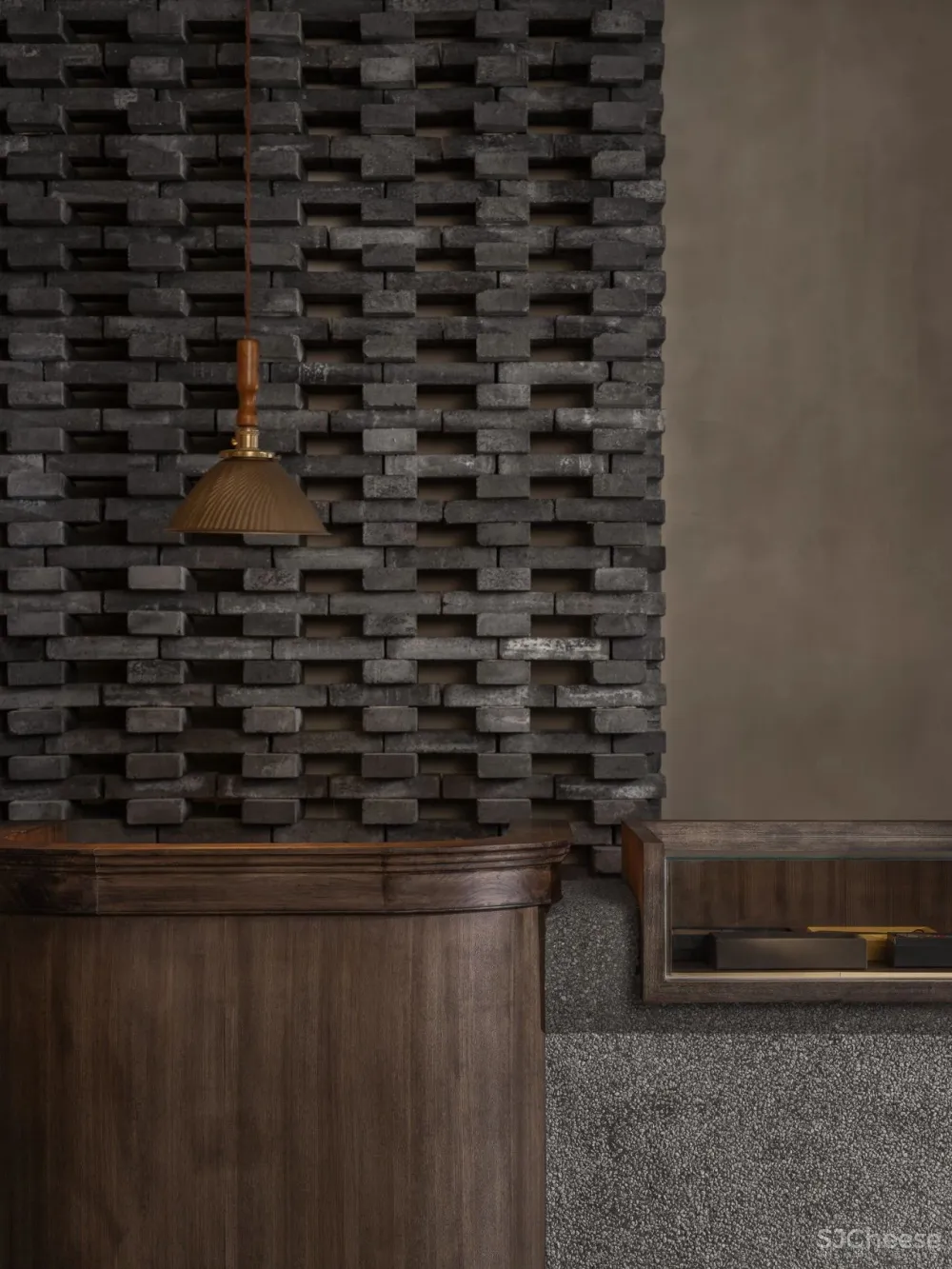 文超:128㎡灰木系空间,这样的复古才够味!