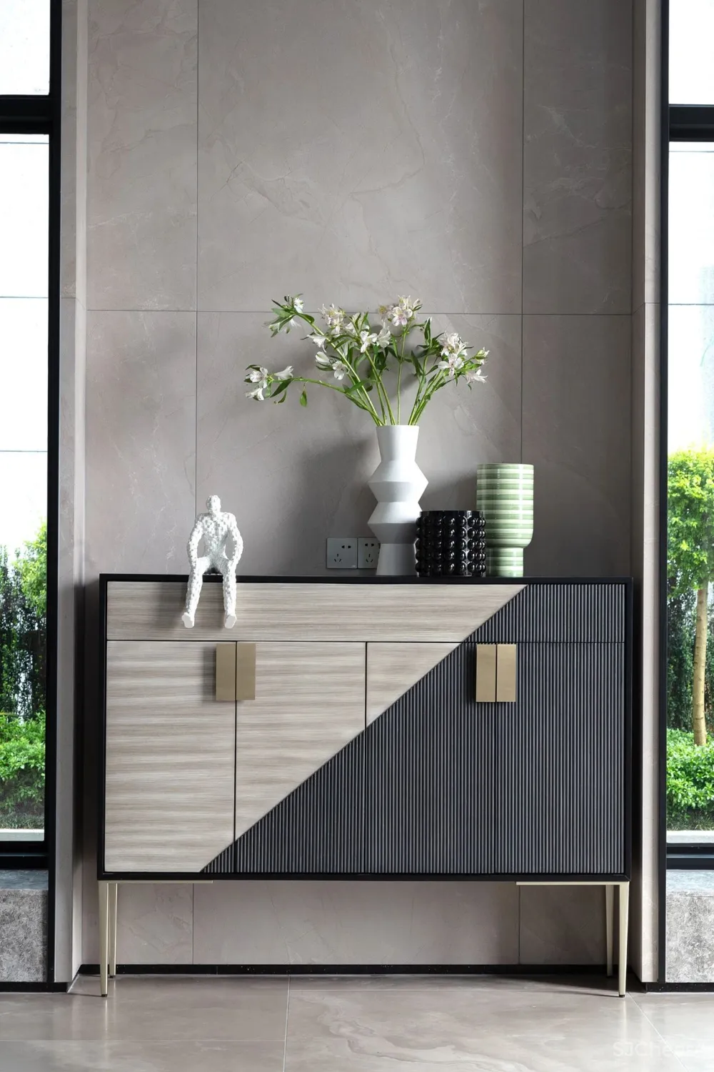 830㎡黑白四层独栋别墅,简约奢华彰显高级质感!