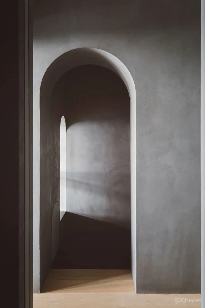 80㎡ 全屋都是拱形元素,打造别样高级感