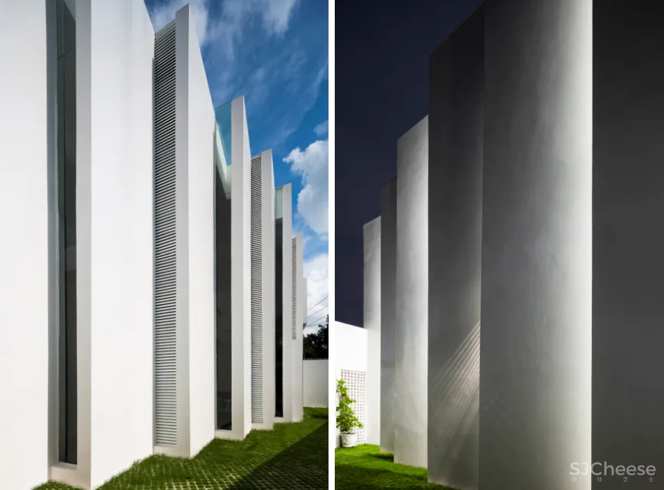 花园联系私密空间的三口之家 T住宅 Creative Architects