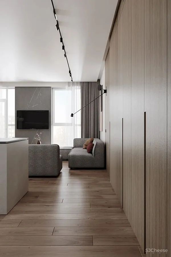 有设计的简约风,每一个区域都充满格调!