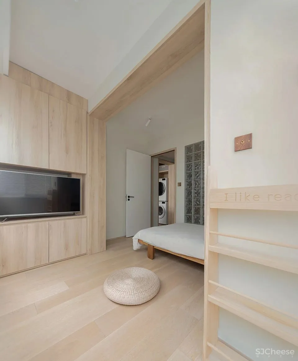 43平米小户型住宅设计，麻雀虽小，五脏俱全 Ni DESIGN涅十设计