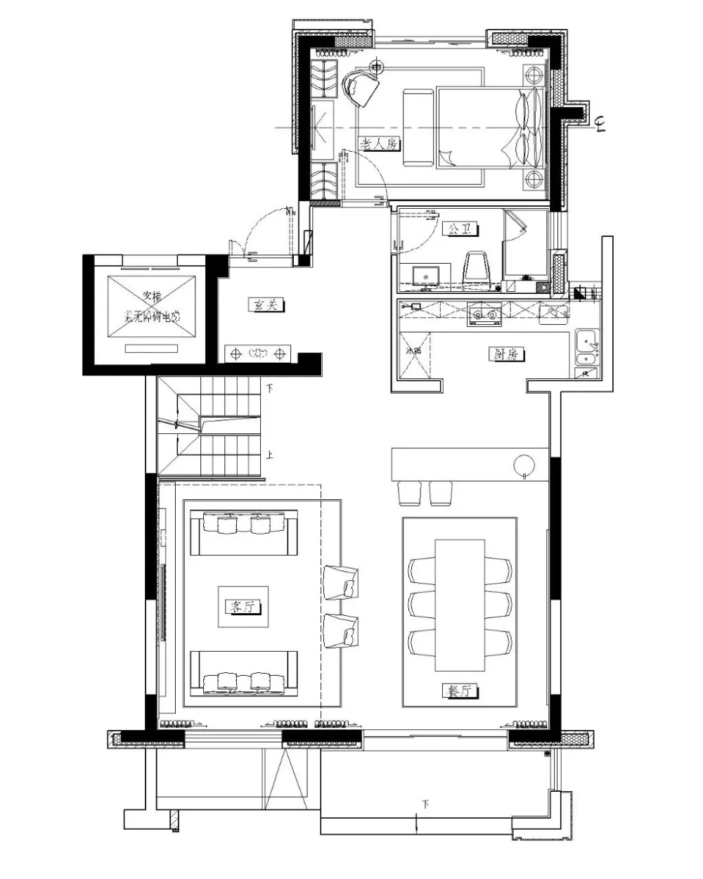 219㎡轻奢风跃层洋房,后浪青年憧憬的“精质”家!