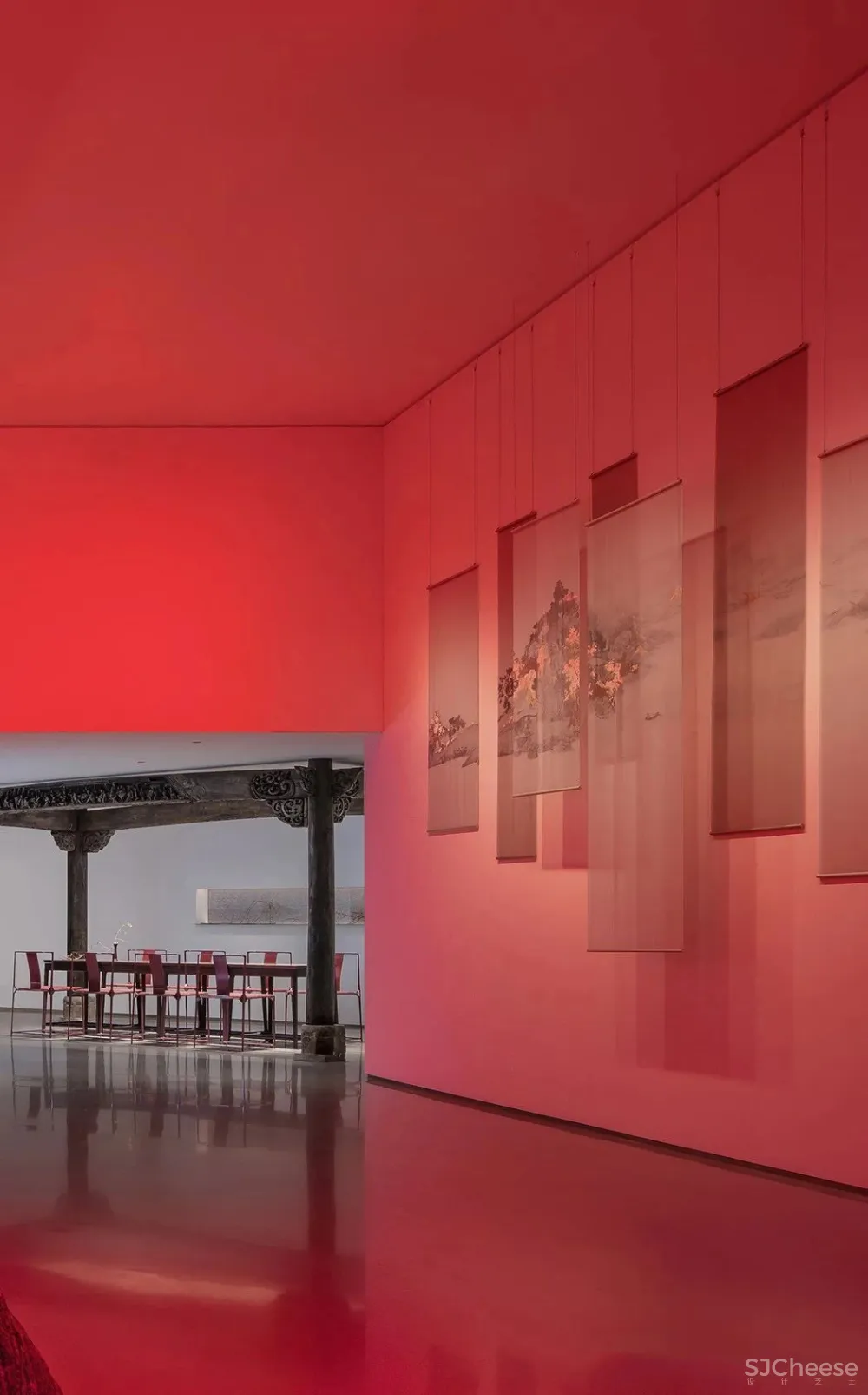 梁建国x蔡文齐新作丨噫吁唏艺术馆,推开色彩幻象的门