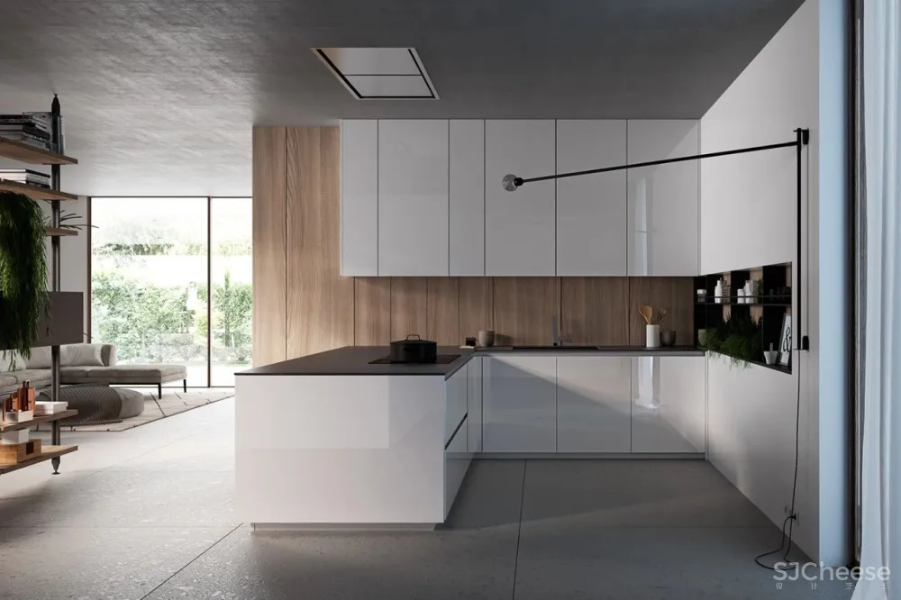 studiopodrini新作 高级灰奢华厨房