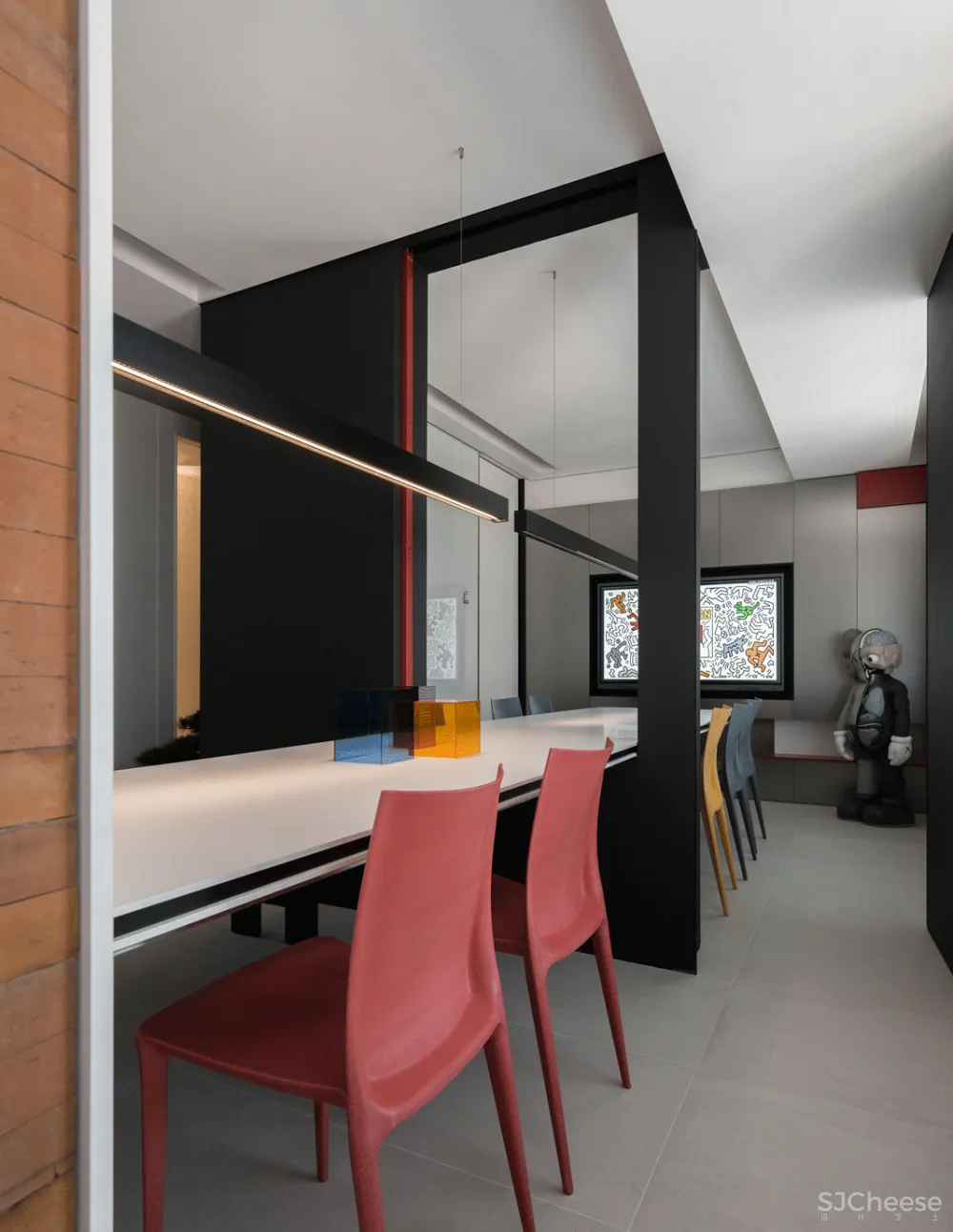 FF STUDIO:红墙之下,“度假式”办公空间