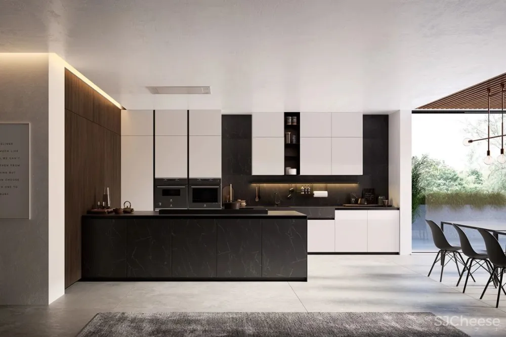 studiopodrini新作 高级灰奢华厨房