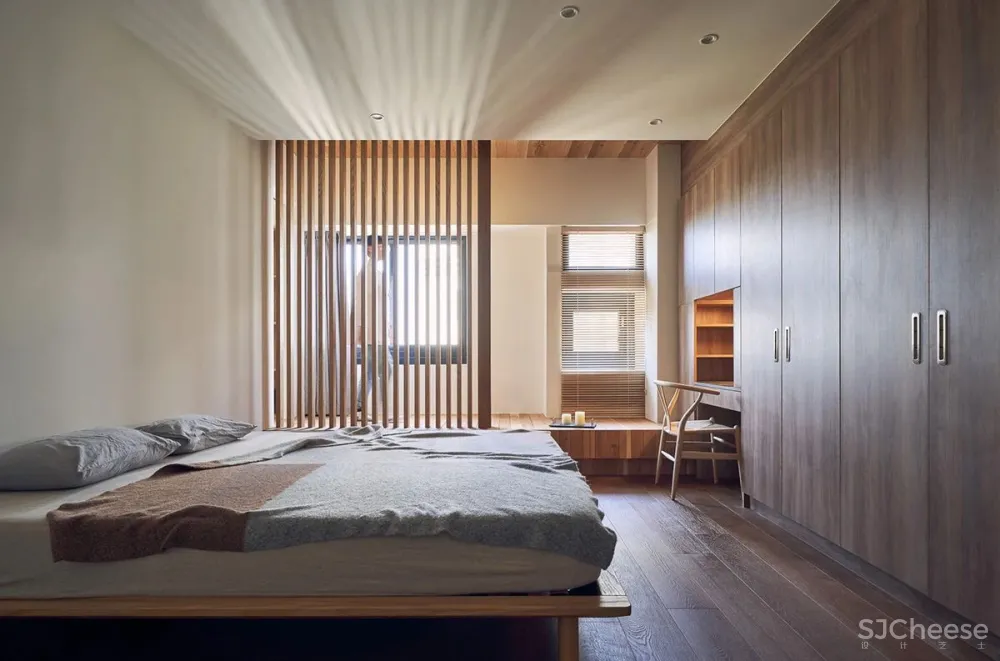 224.4㎡老宅改造:佛系清雅宅,原木自然居