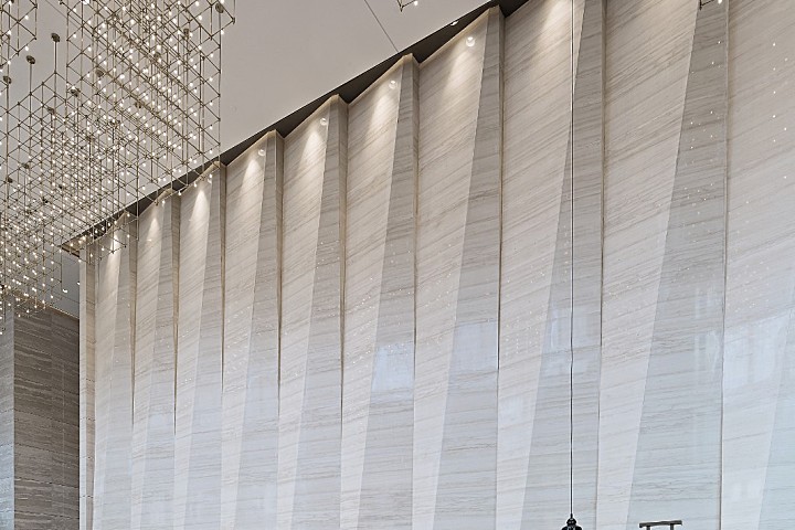 汇格设计丨写字楼大堂案例·深圳中粮云景广场写字楼