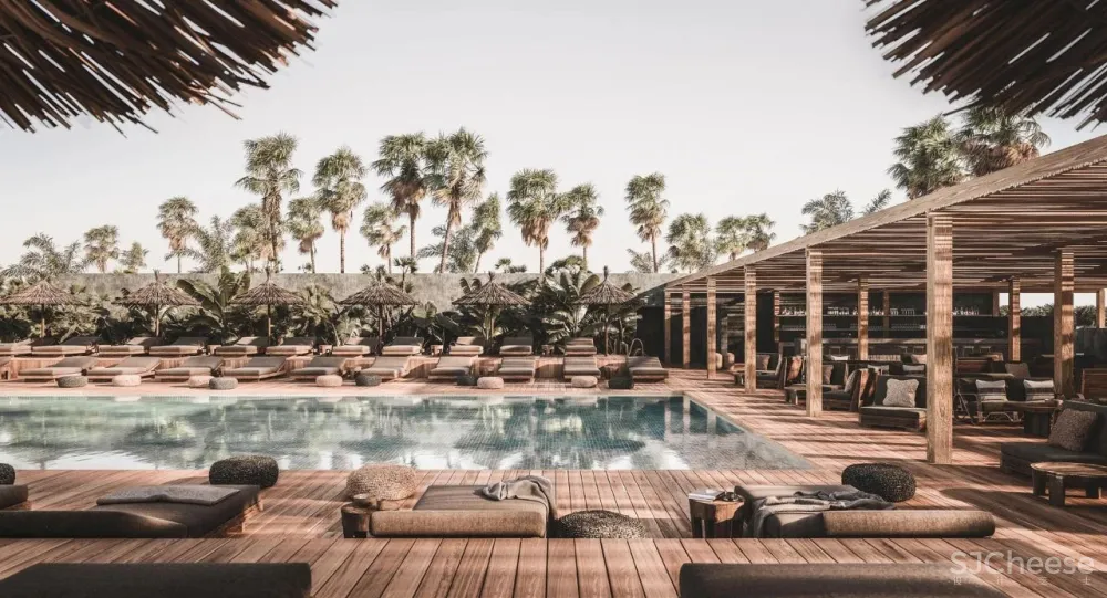 埃及新出的侘寂系酒店,心灵治愈的度假范本