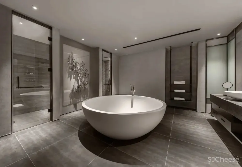 原始水泥质感，诠释奢华品质空间 环廷设计