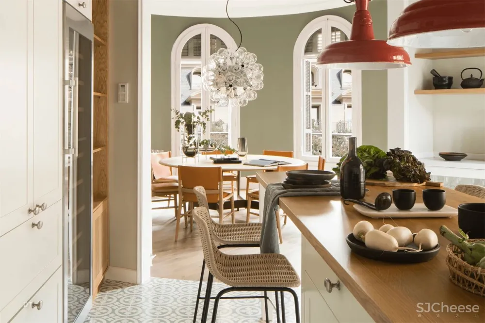 莫兰迪色 田园风，这样的家很惬意