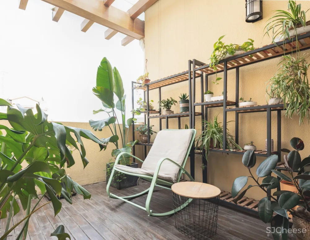 初一 | 超大露台+独立舞蹈室,最舒适的原木风别墅