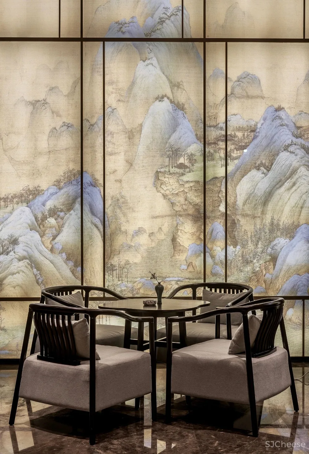 【2019年鉴榜售楼处作品】金沙书画院 郭晰纹