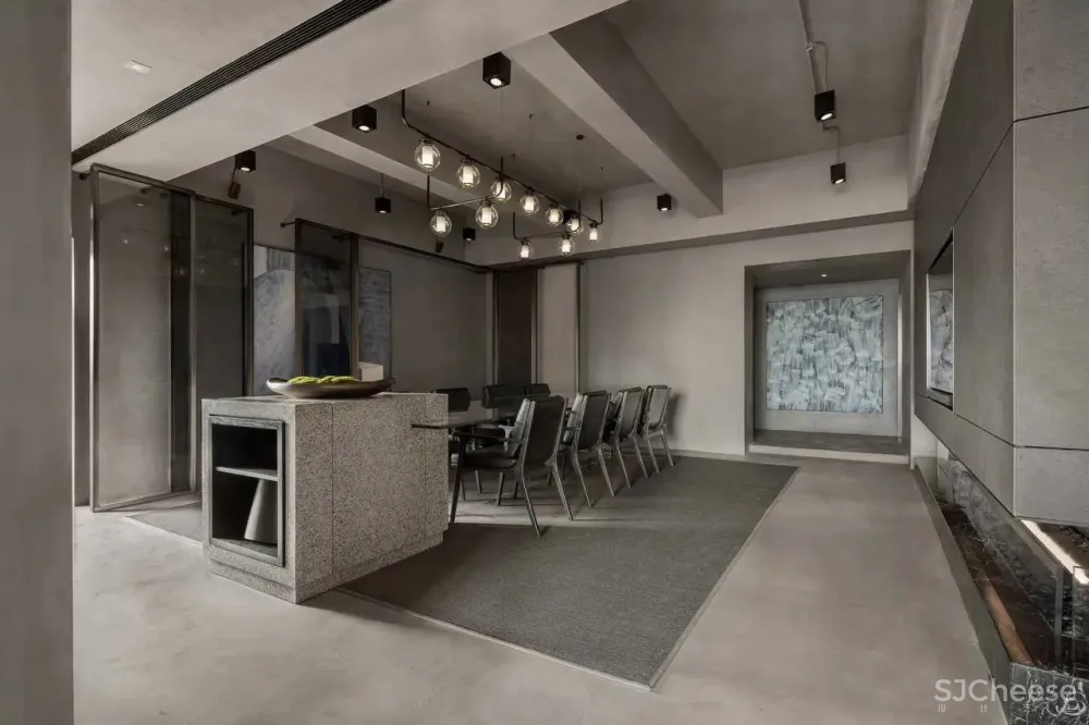 原始水泥质感，诠释奢华品质空间 环廷设计