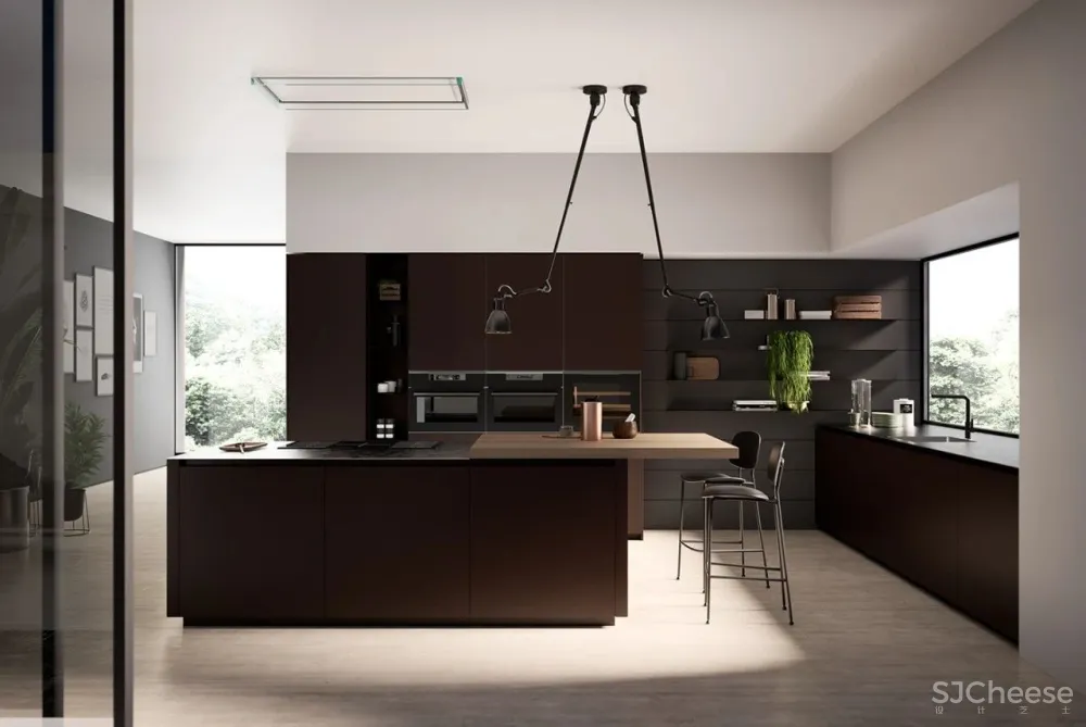 studiopodrini新作 高级灰奢华厨房