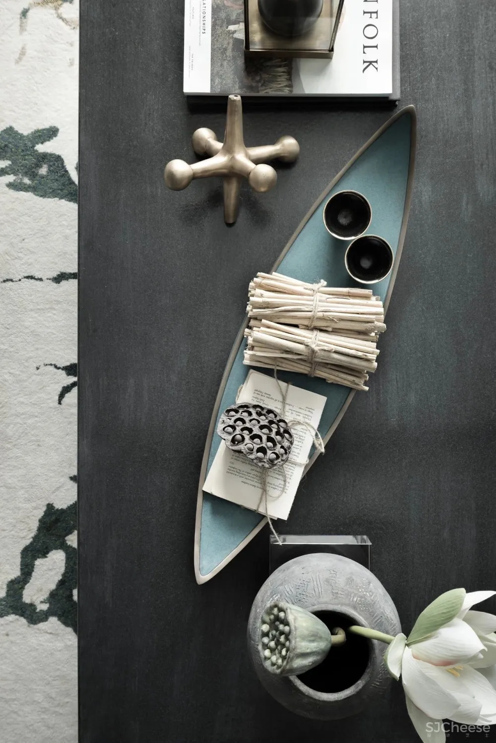 高级灰融合水墨意象,演绎超美新中式!