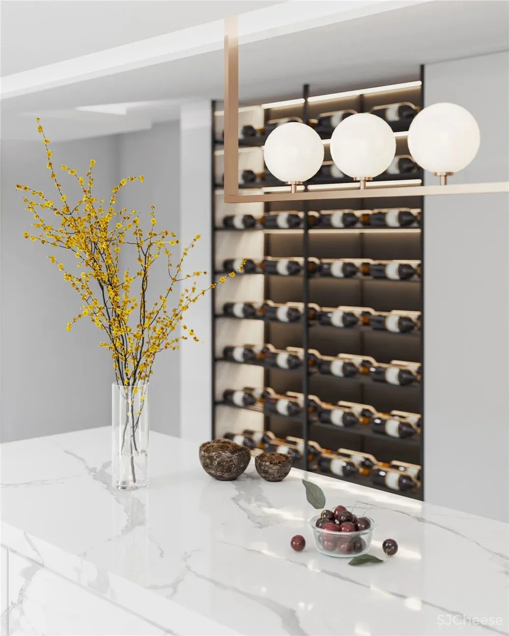 盛莉娜-苏昊臣·星作 900㎡白色极简雅宅·光影 时光