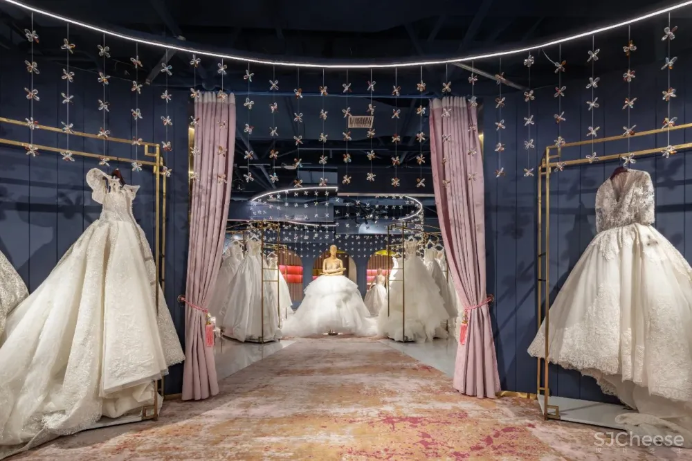 新作 苏作人装饰设计:梦中的婚纱店,是极致的Romantic!