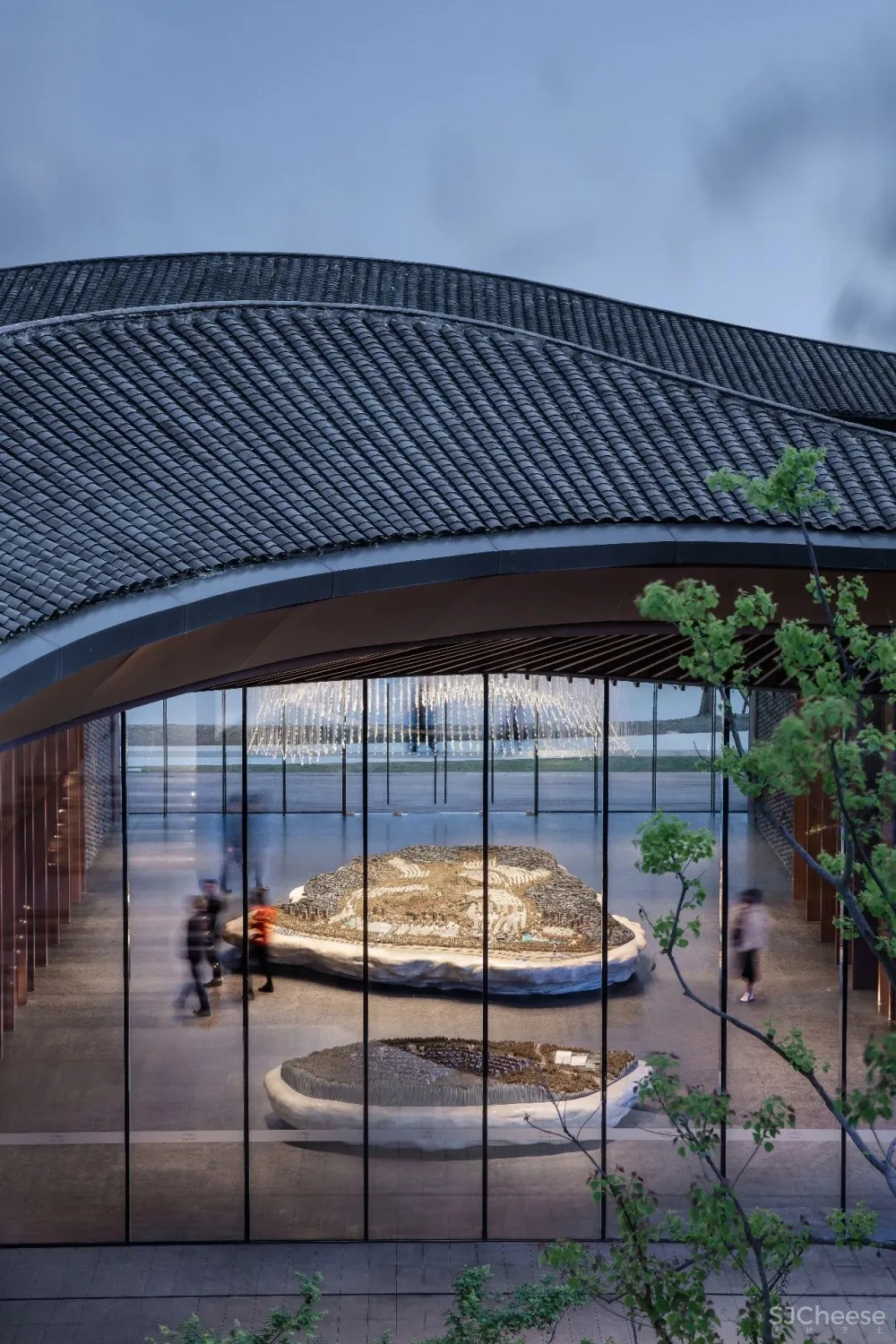 成都花间堂一期全景及天府万科城展示中心 |庄子玉工作室