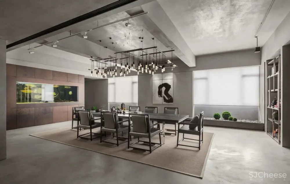 原始水泥质感，诠释奢华品质空间 环廷设计