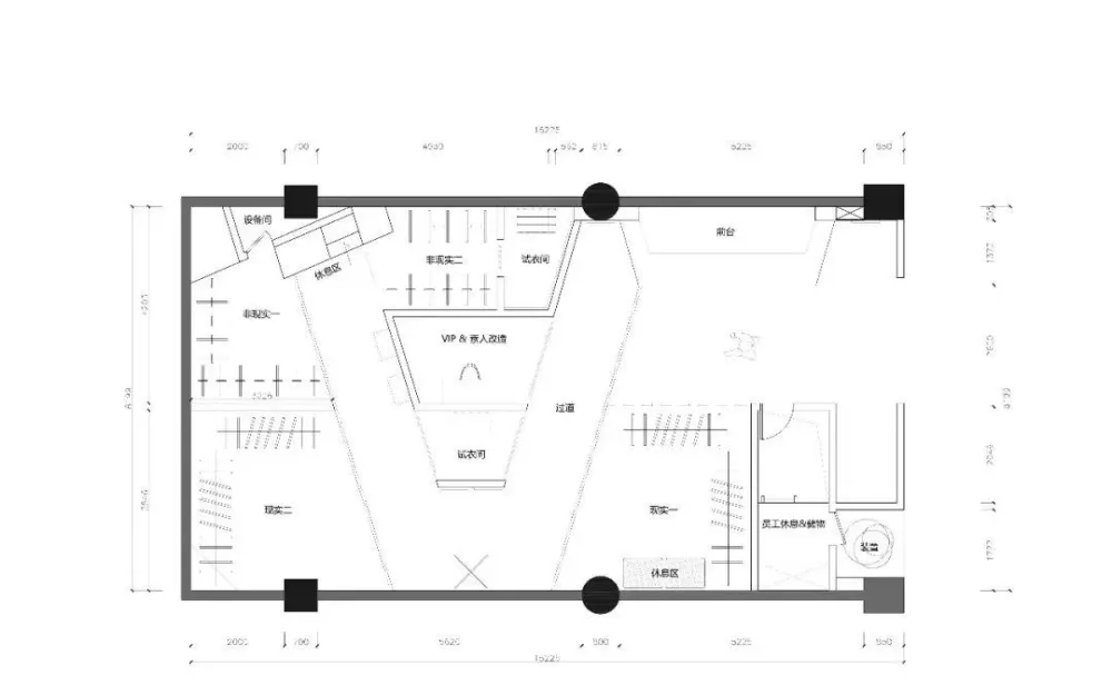 陈书灏新作丨多面性镜面空间体—南昌暗黑系买手店