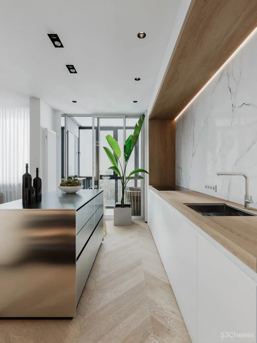 102㎡现代简约,用心打造生活质感 !