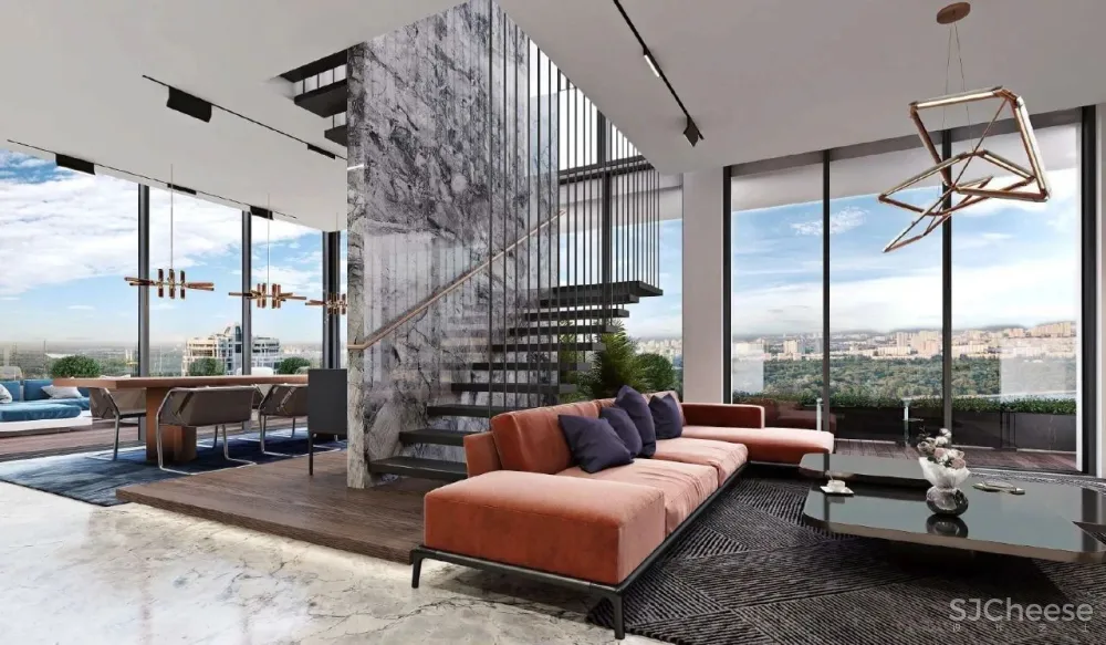 你买的顶楼比中层都贵?我觉得不亏......