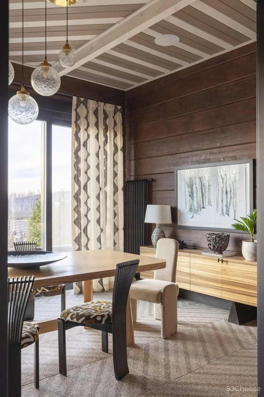 【搭-配】木质弥漫,天然醇厚 设计师Anastasia Kamenskih的家