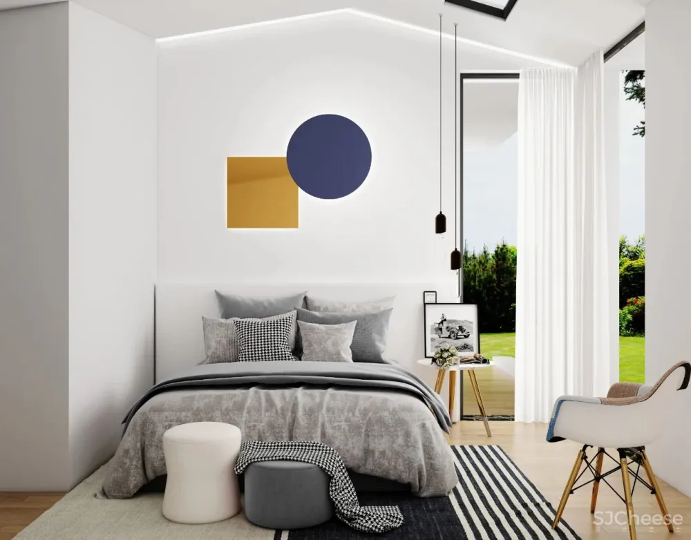 盛莉娜-苏昊臣·星作 900㎡白色极简雅宅·光影 时光