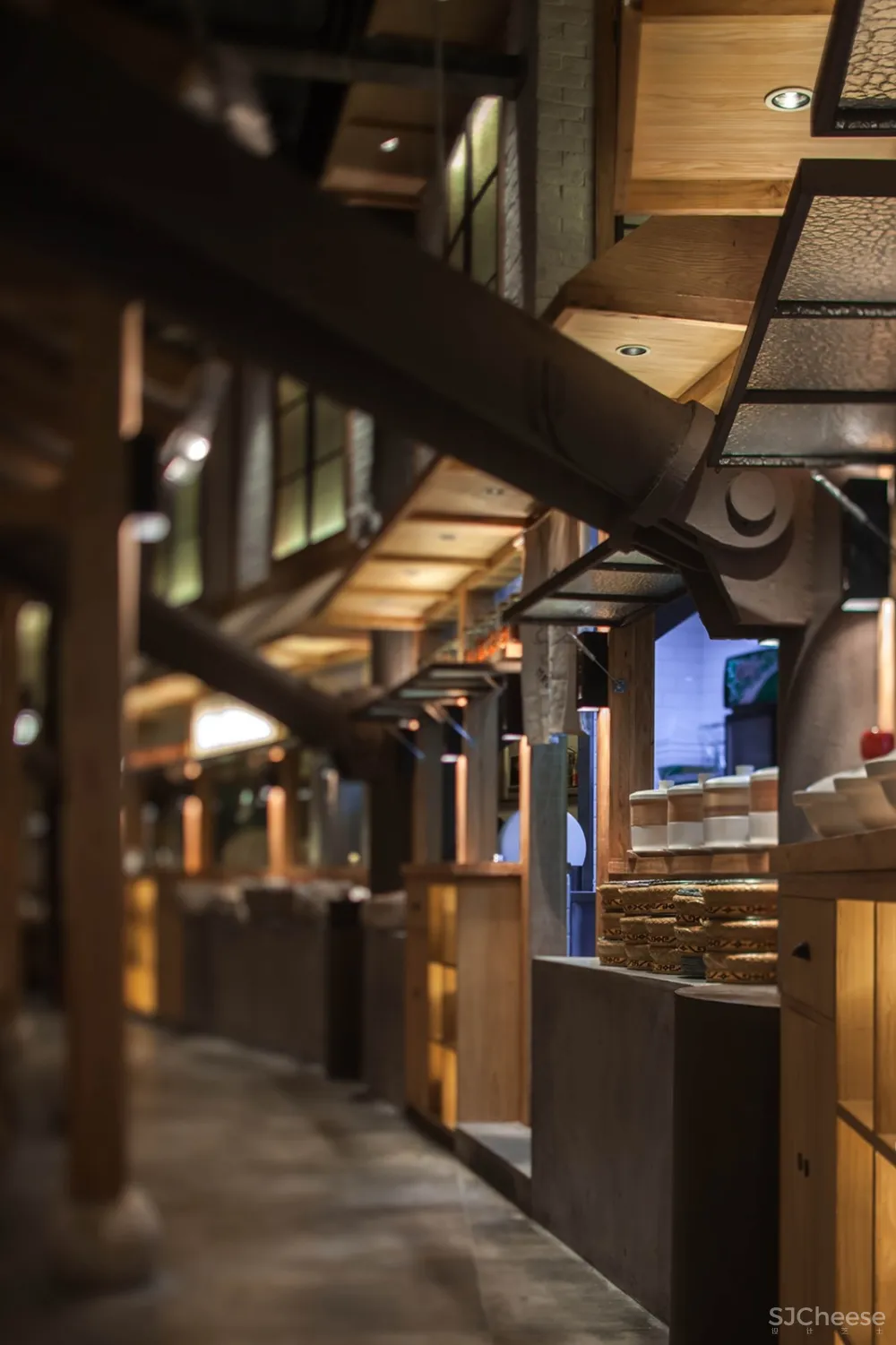 “拾味馆”餐厅设计，重拾骨子里的味道